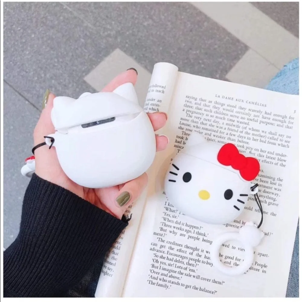 3D Hello Kitty AirPods Case 1 & 2